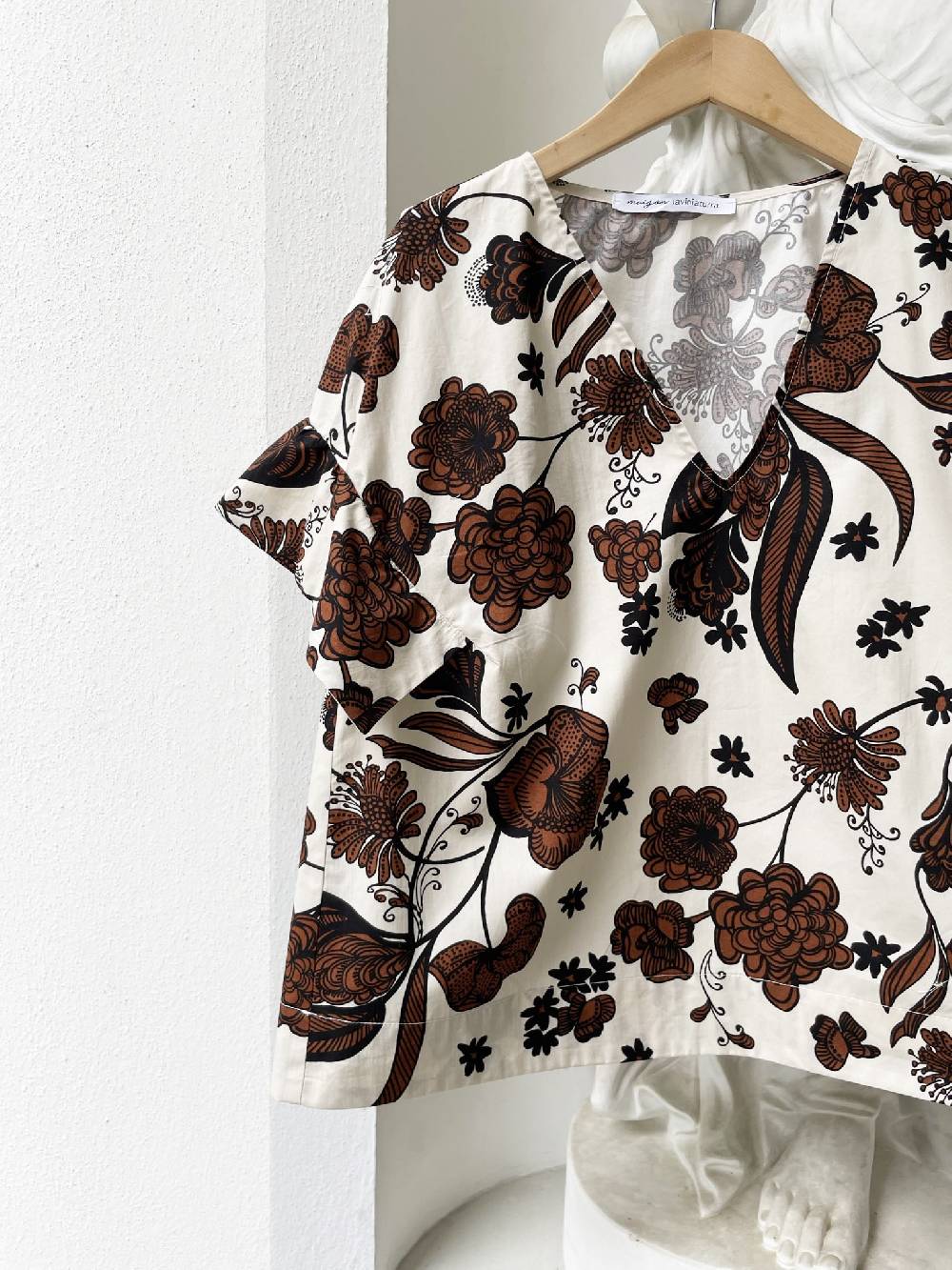 Laviniaturra Top Rouches