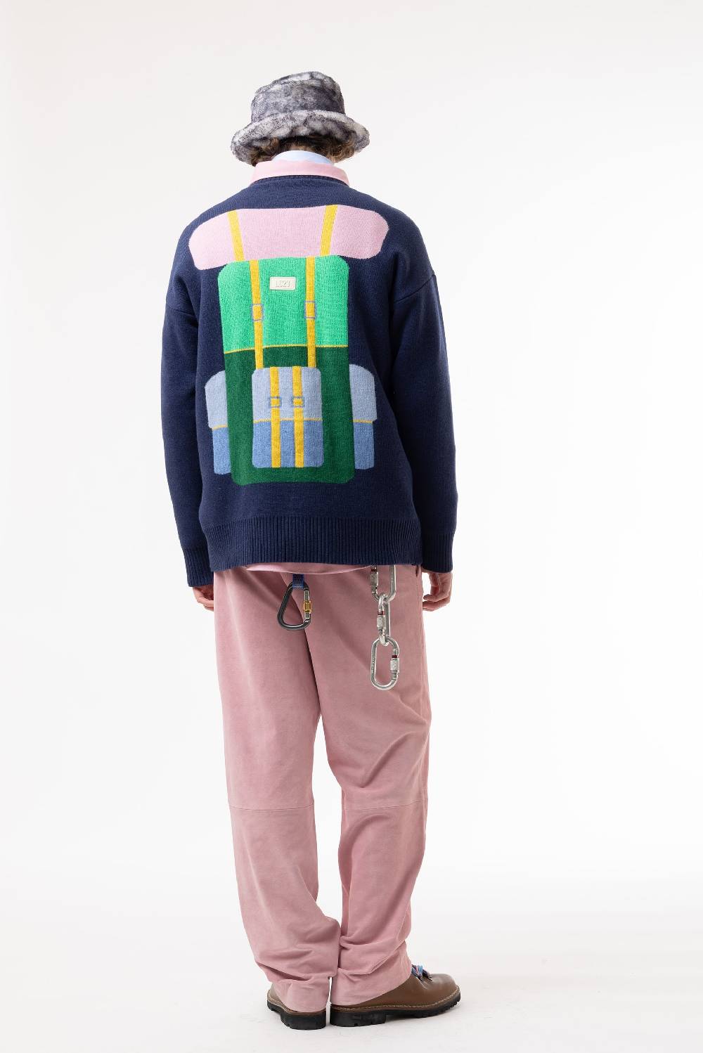 Lc23 Backpack Jaquard Sweater