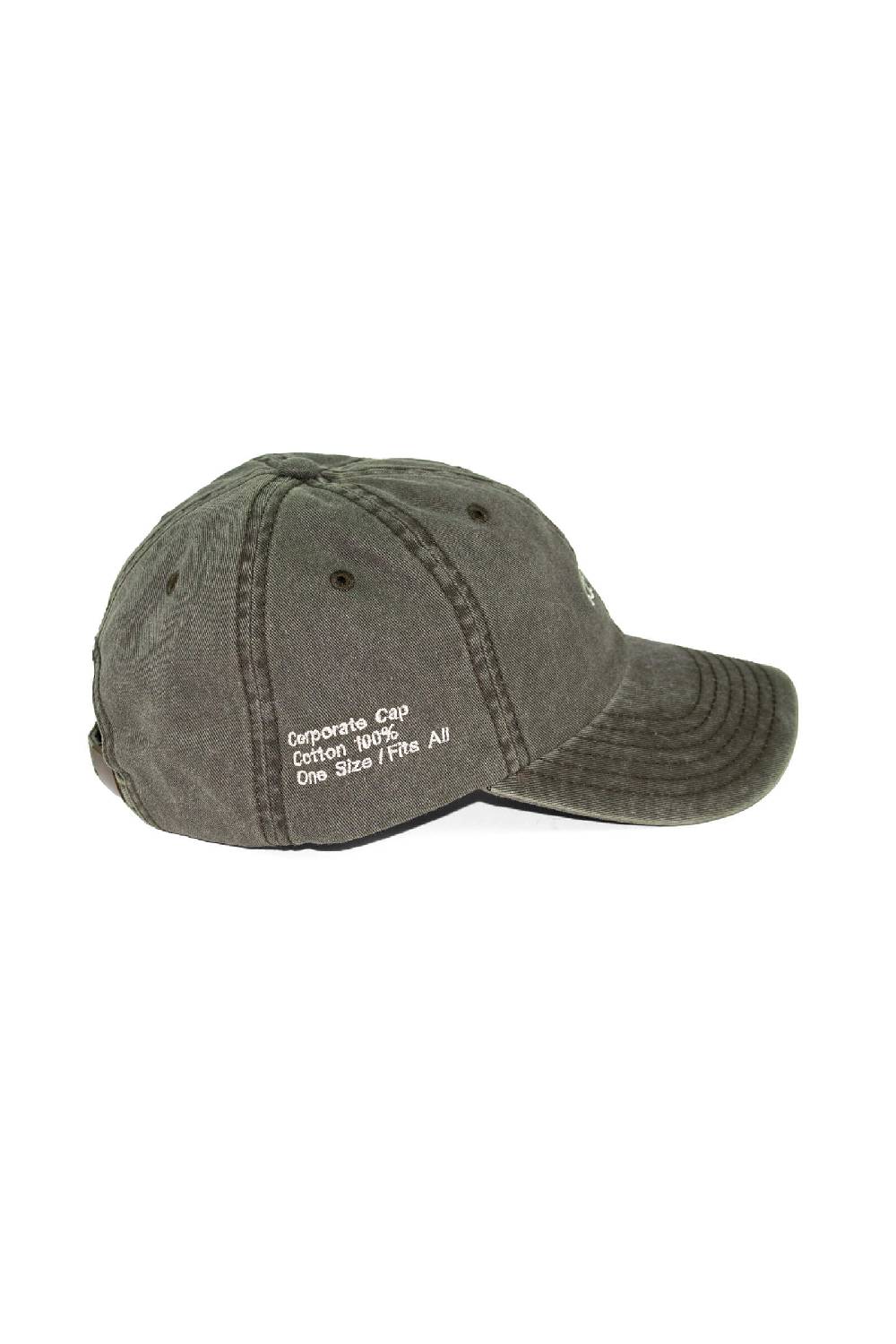 Lc23 Baseball Cap Washed Army Green