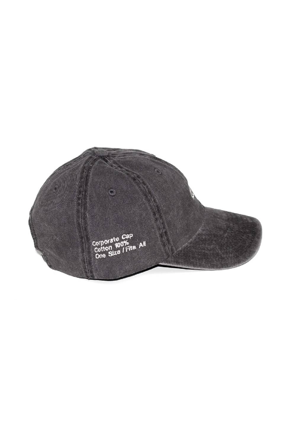 Lc23 Baseball Cap Washed Black