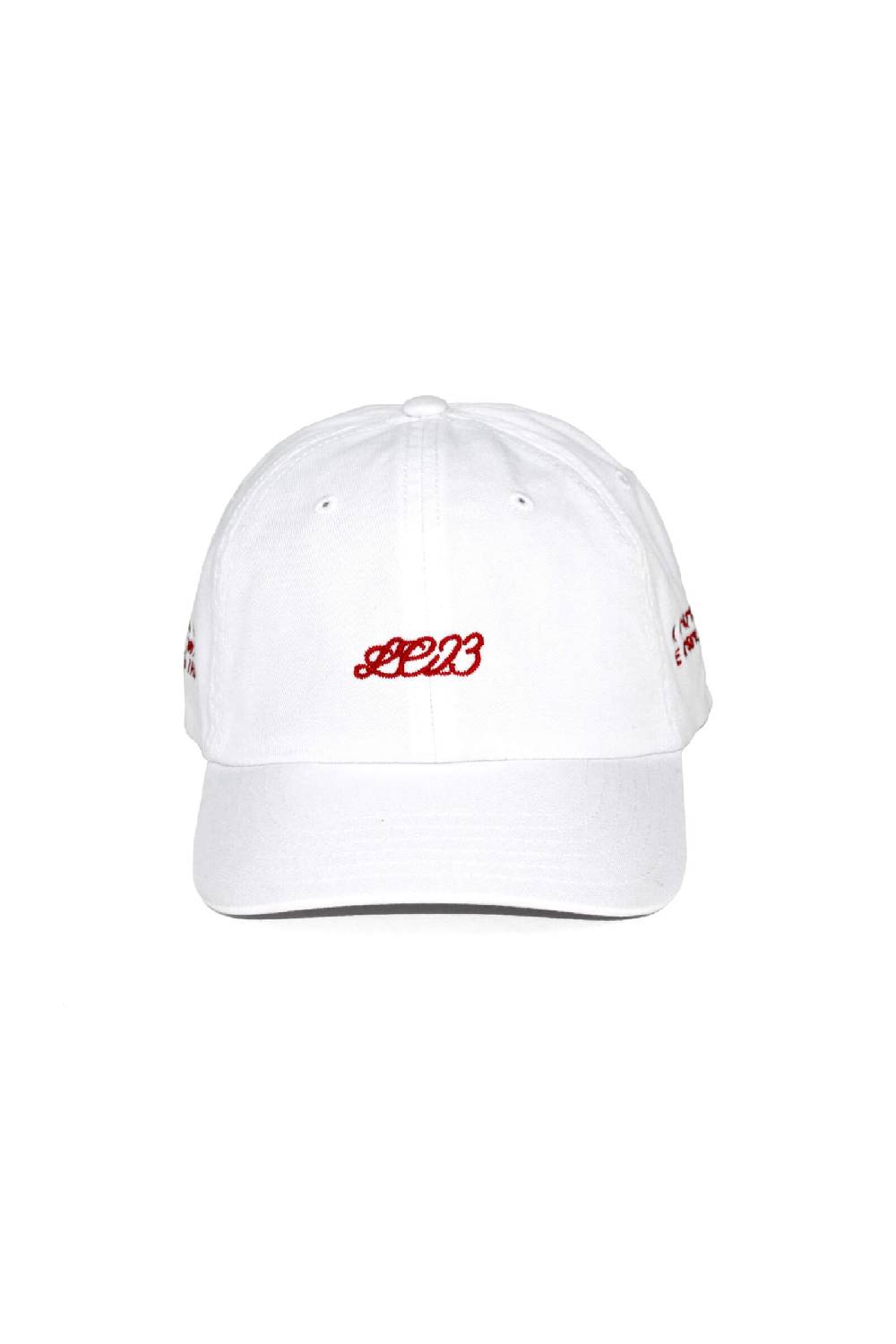 Lc23 Baseball Cap Washed White