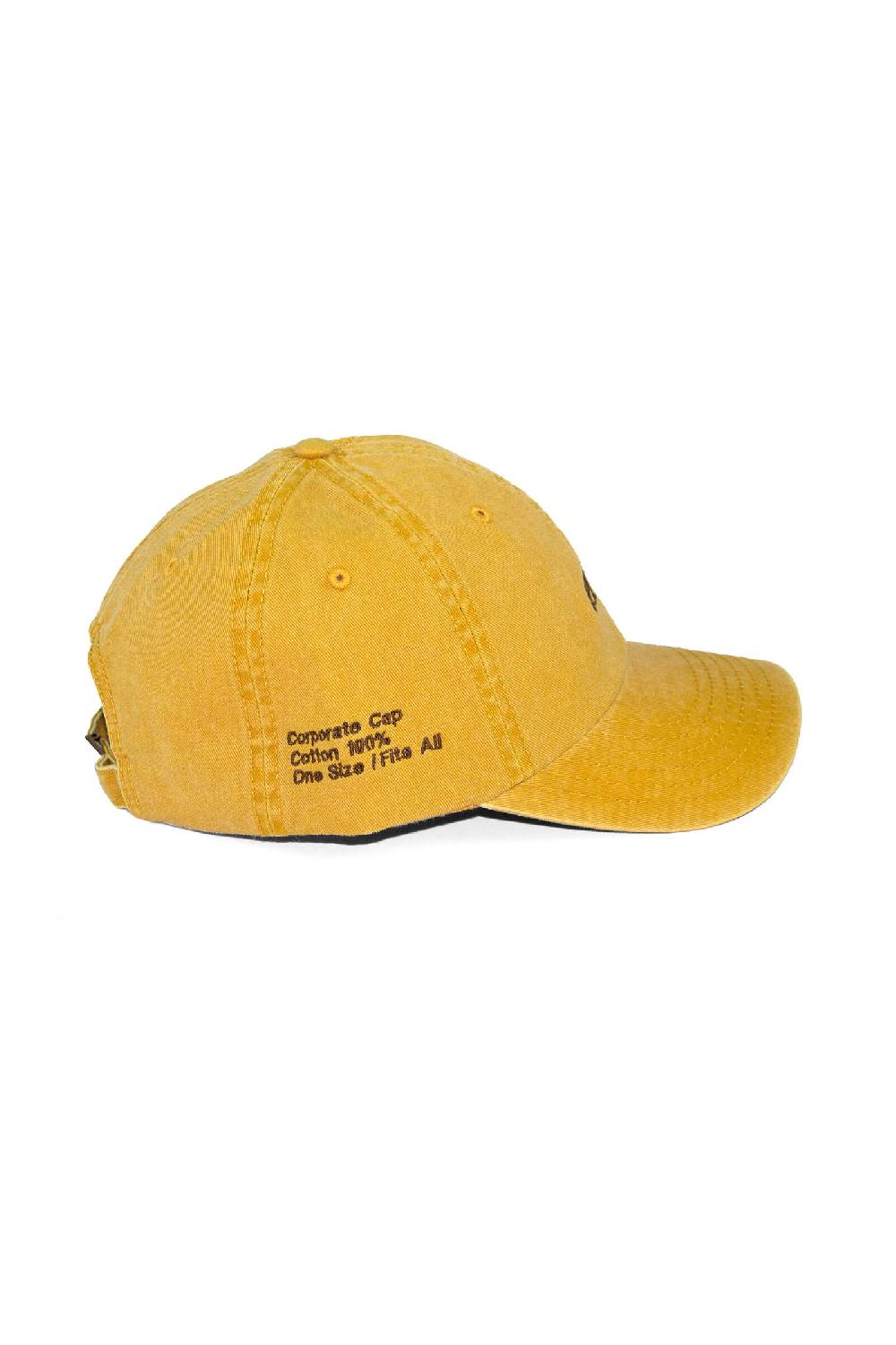 Lc23 Baseball Cap Washed Yellow