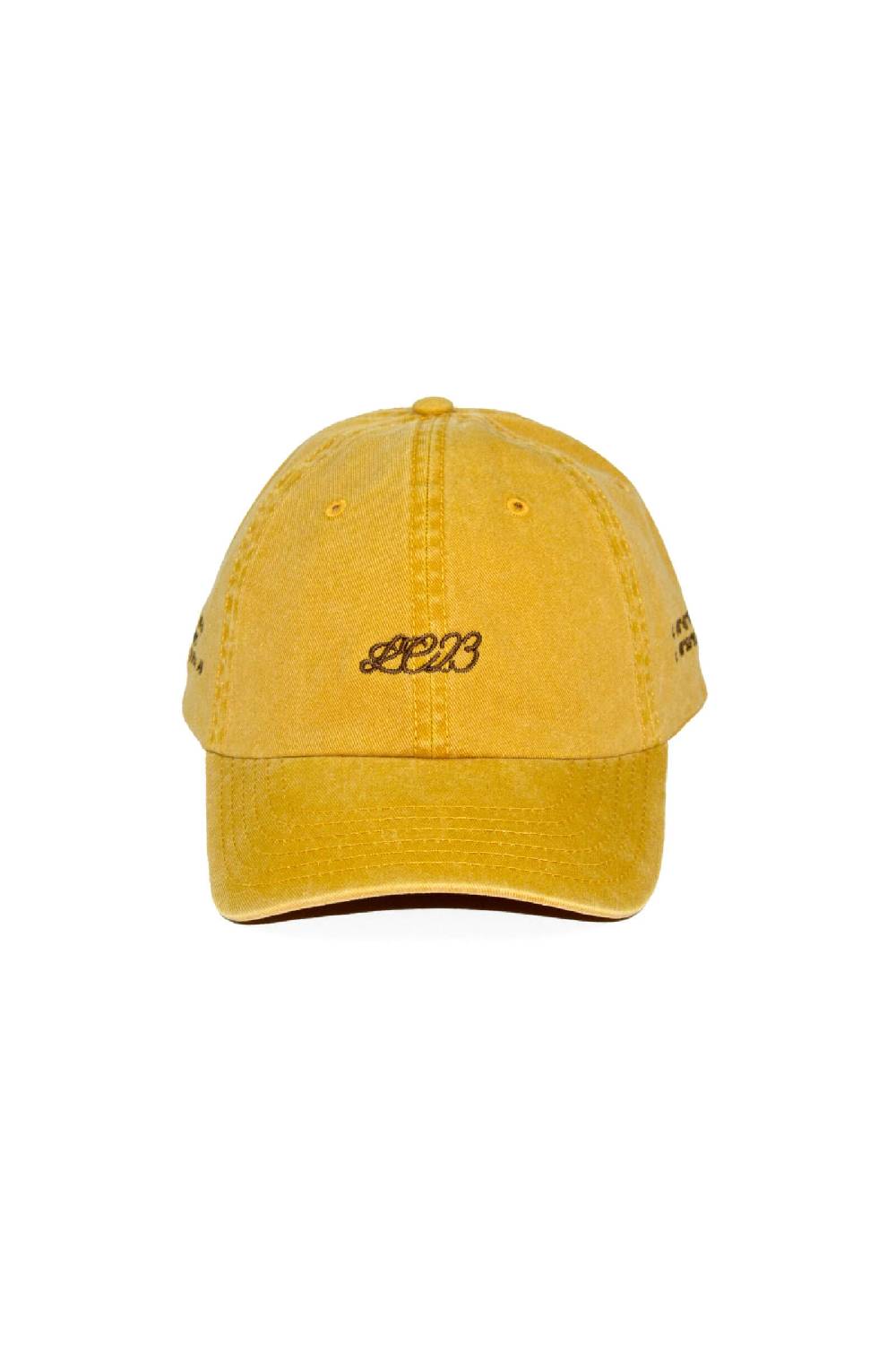 Lc23 Baseball Cap Washed Yellow