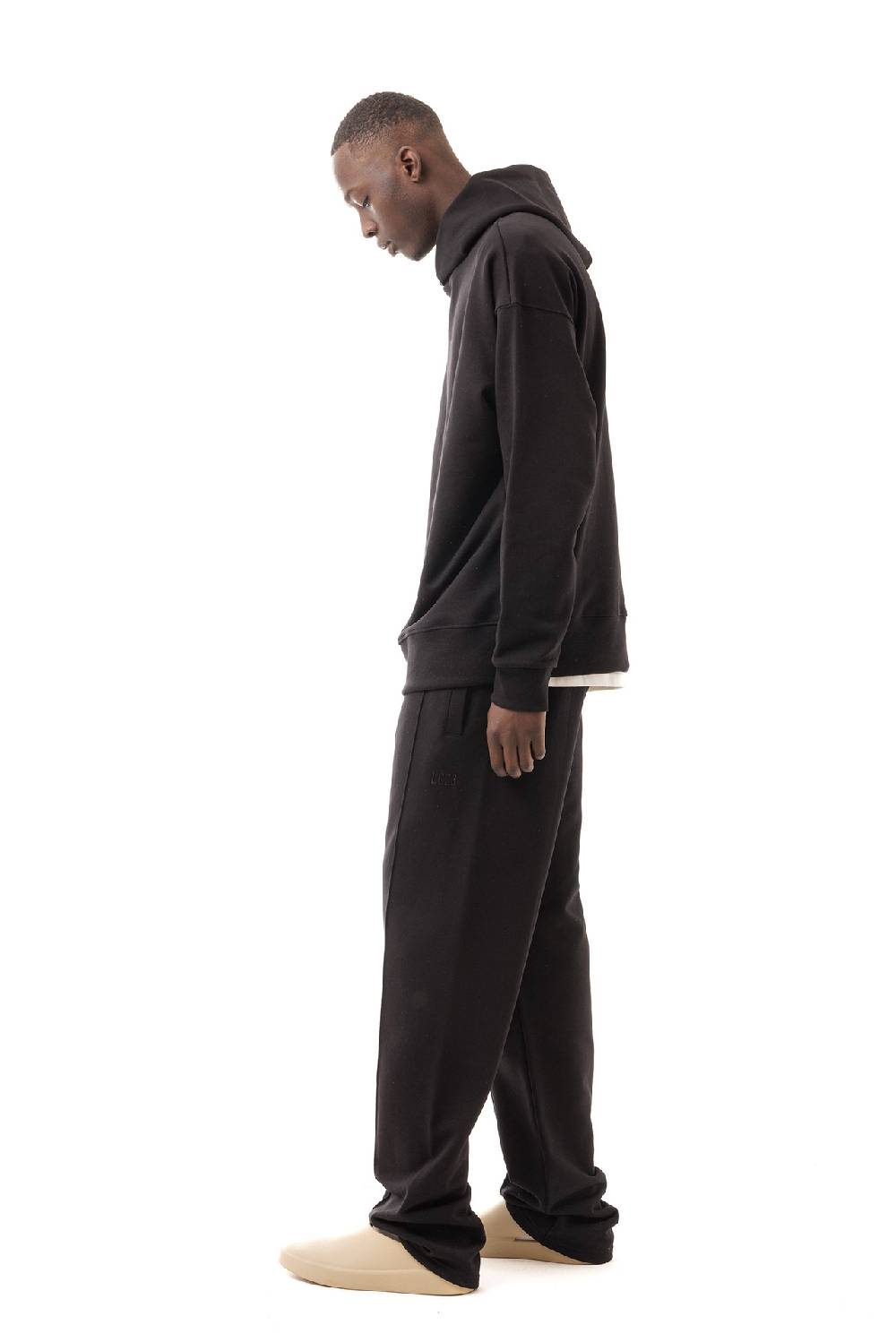 Lc23 Basic Hoodie Black