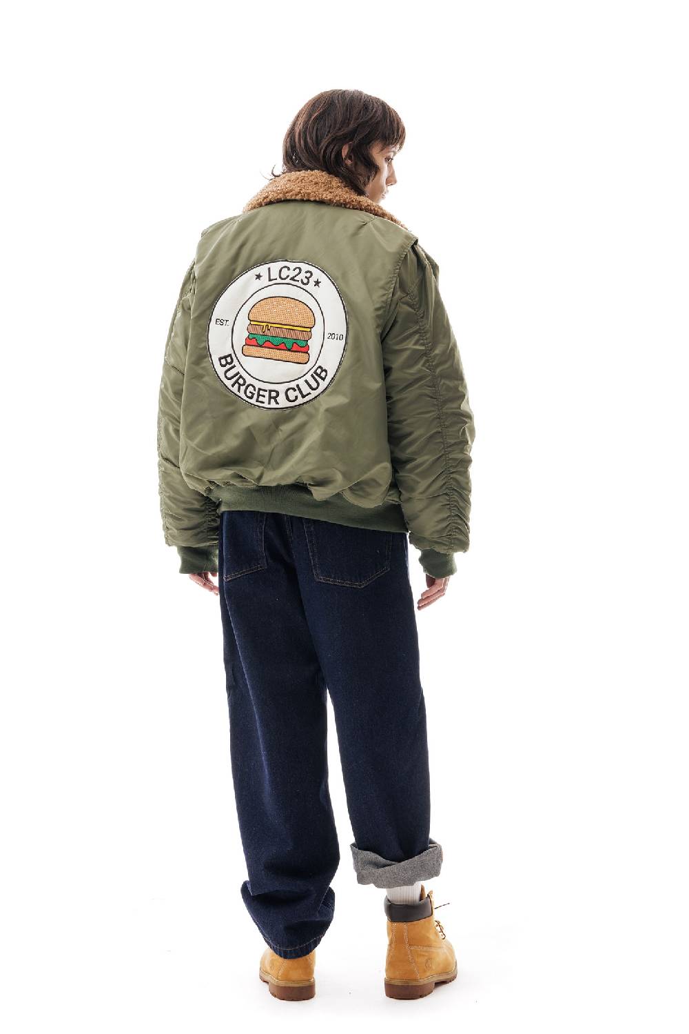 Lc23 Burger Club Bomber Jacket