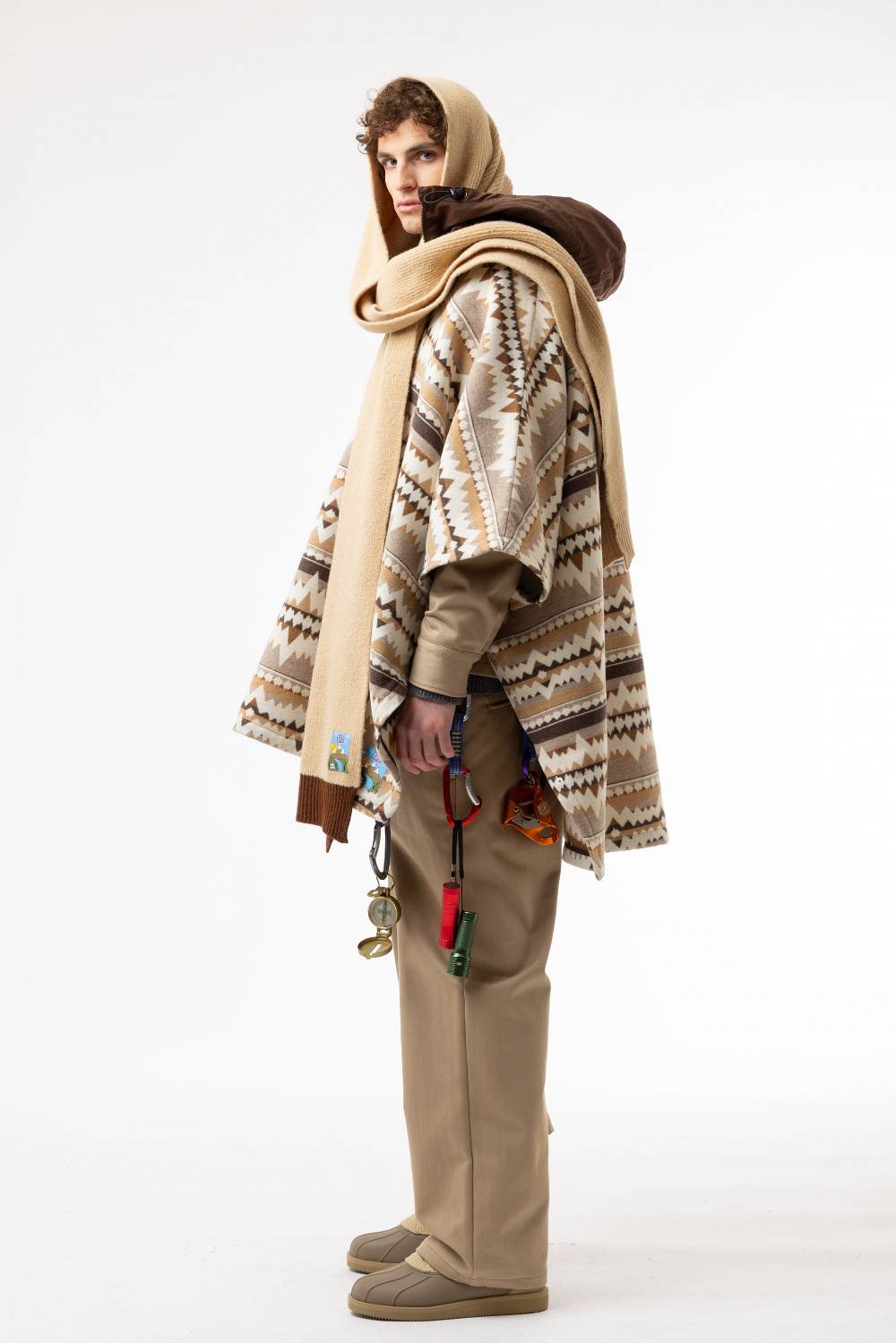 Lc23 Cape Coat Beige