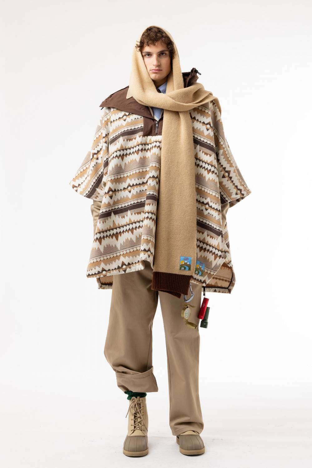 Lc23 Cape Coat Beige