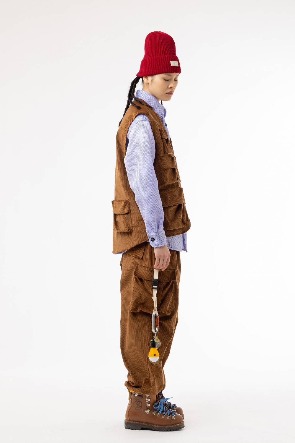 Lc23 Corduroy Cargo Pants Brown