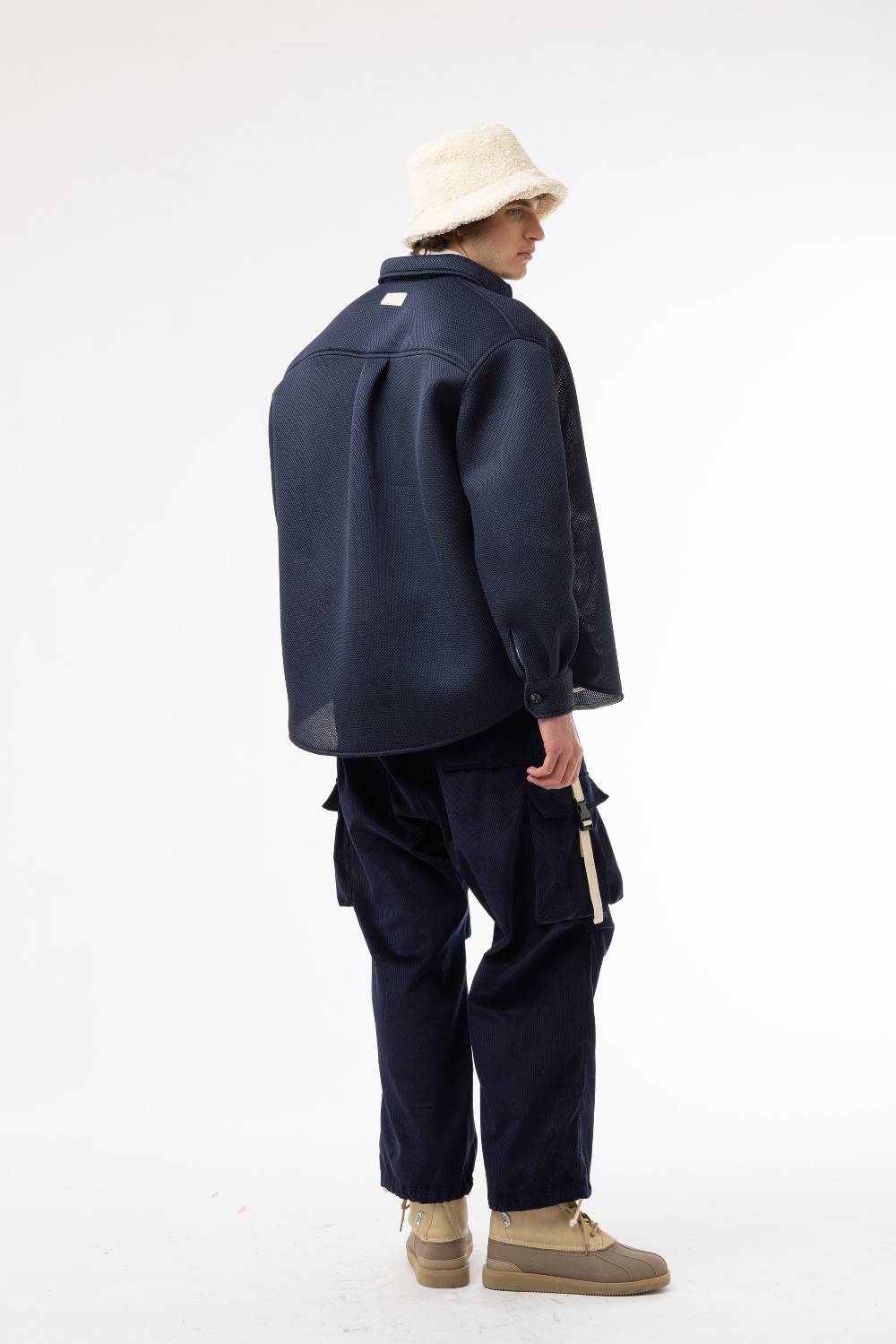 Lc23 Corduroy Cargo Pants Navy