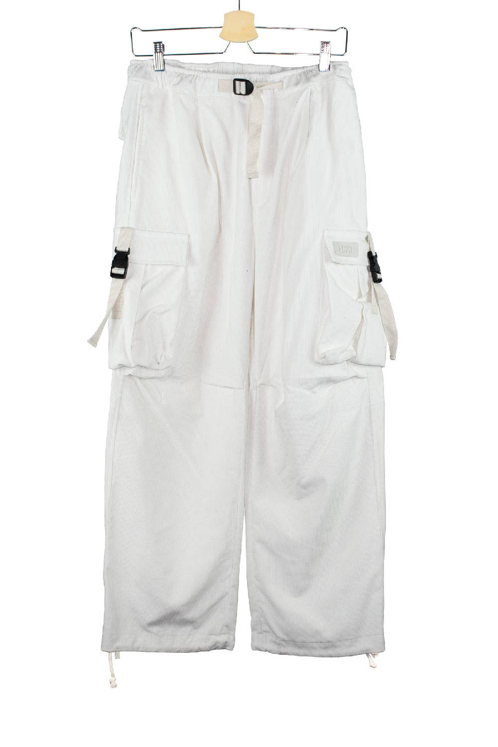 Lc23 Corduroy Cargo Pants White