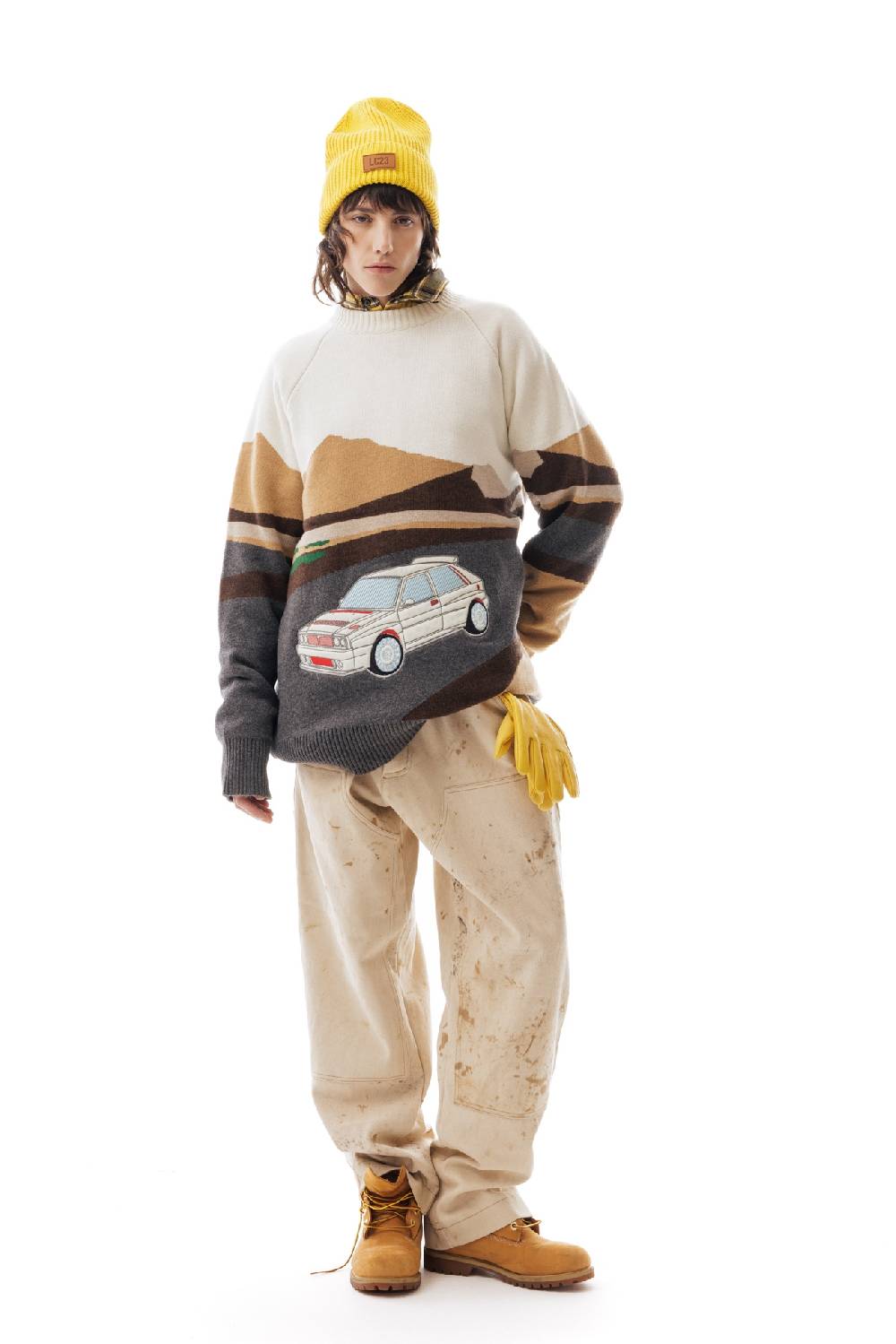 Lc23 Delta Jaquard Sweater