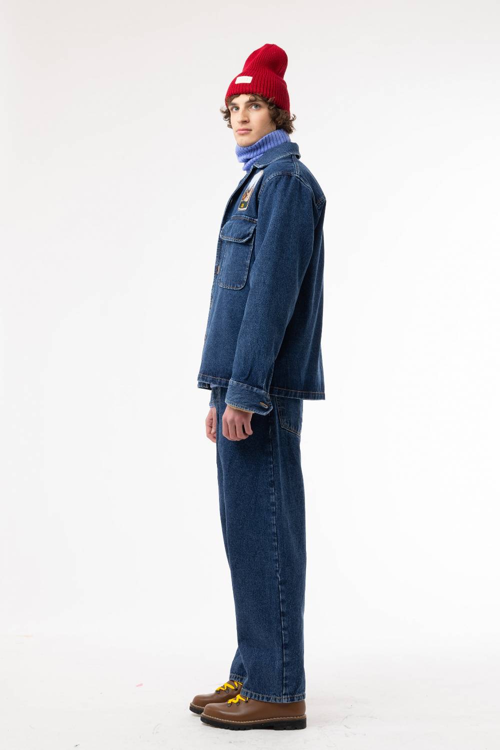 Lc23 Denim Patch Overshirt