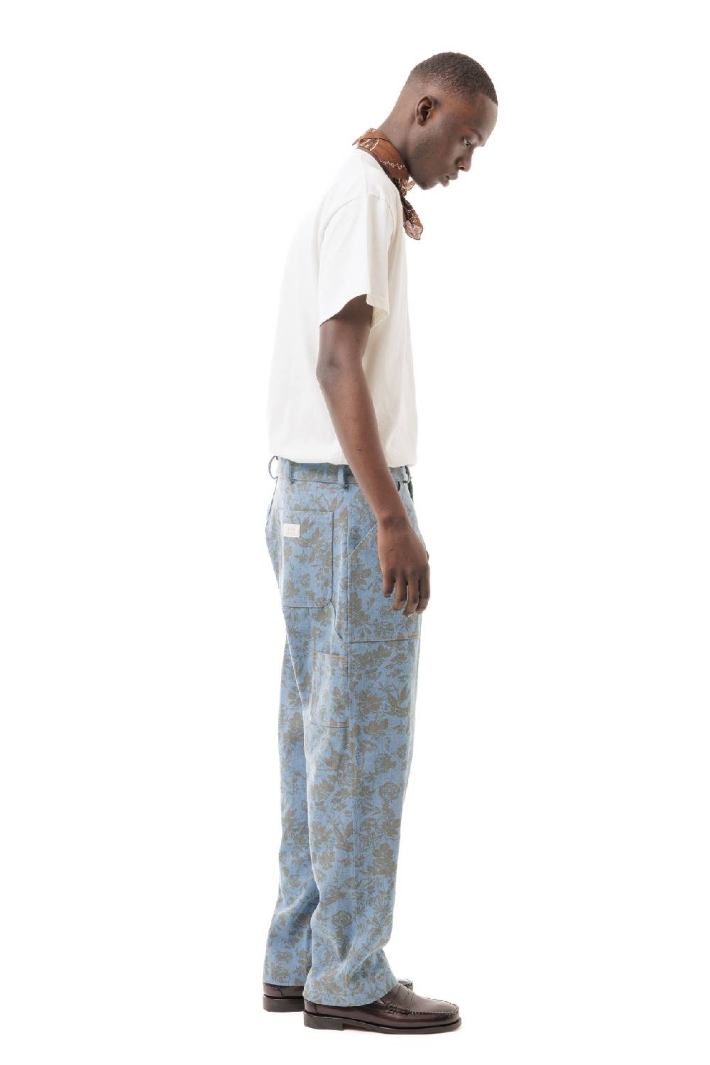 Lc23 Denim Printed Work Trousers