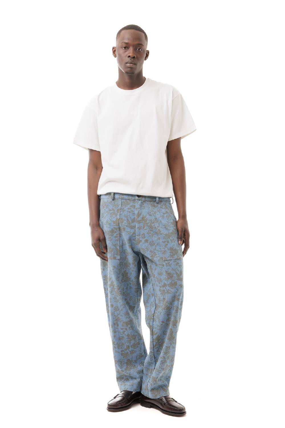 Lc23 Denim Printed Work Trousers