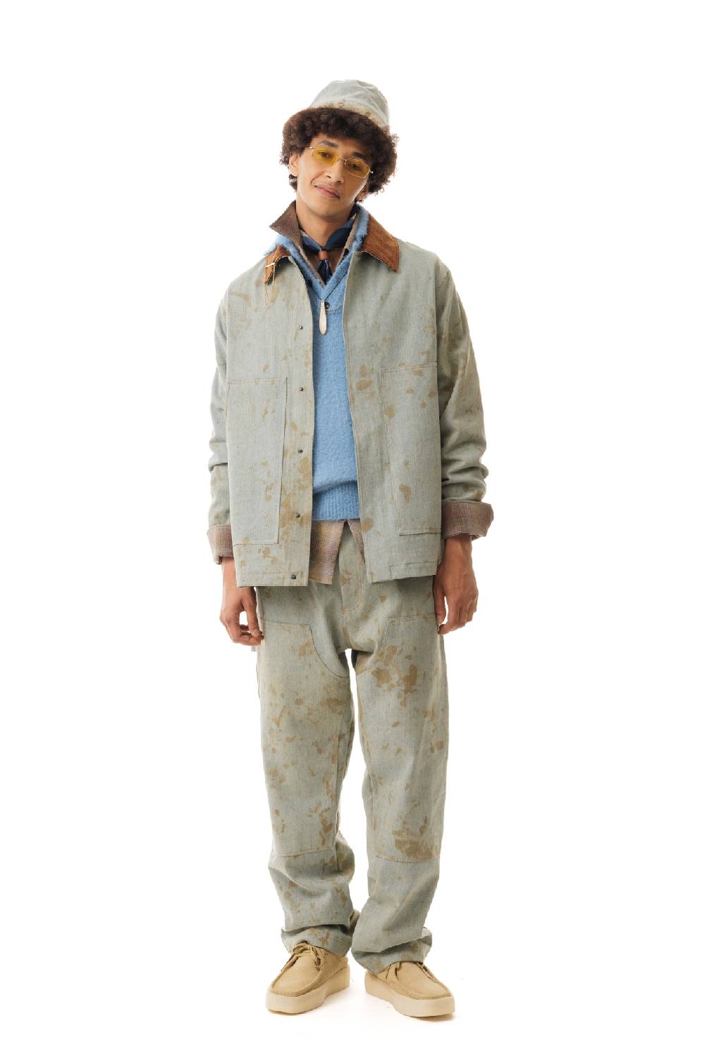 Lc23 Dirty Denim Work Jacket