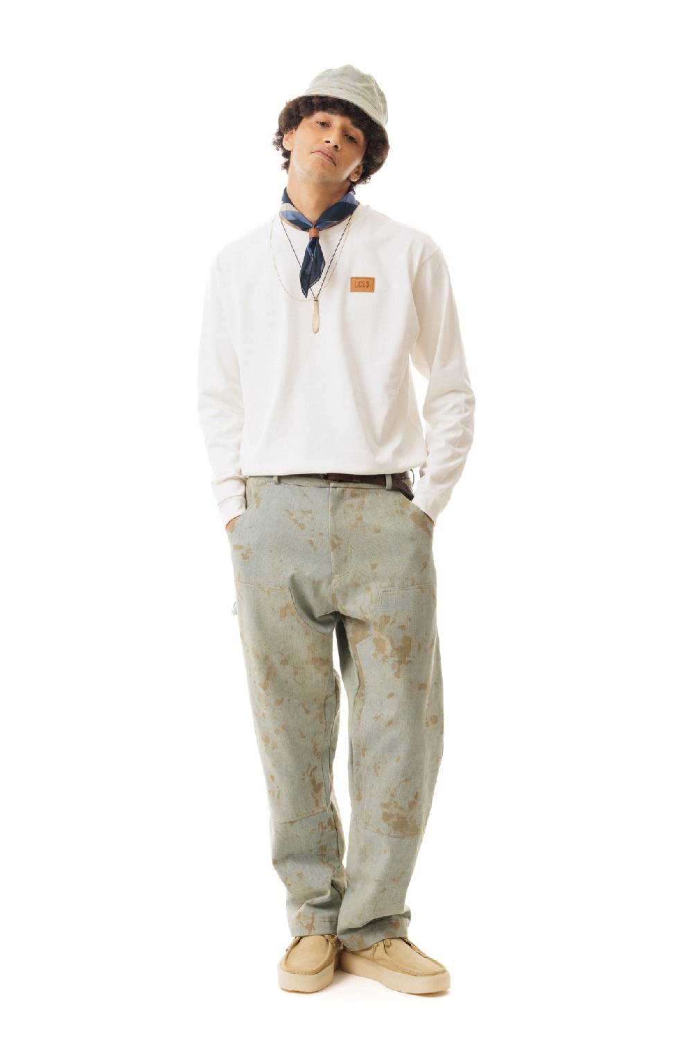 Lc23 Dirty Denim Work Trousers