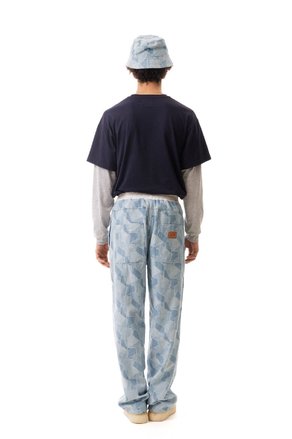 Lc23 Double Sleeve T-Shirt Navy