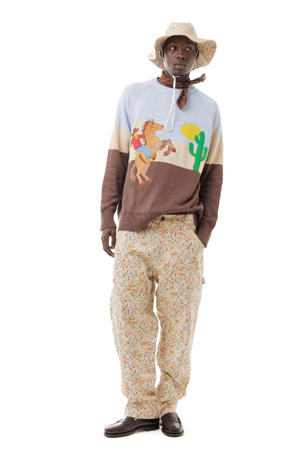 Lc23 Embroidered Horse Sweater