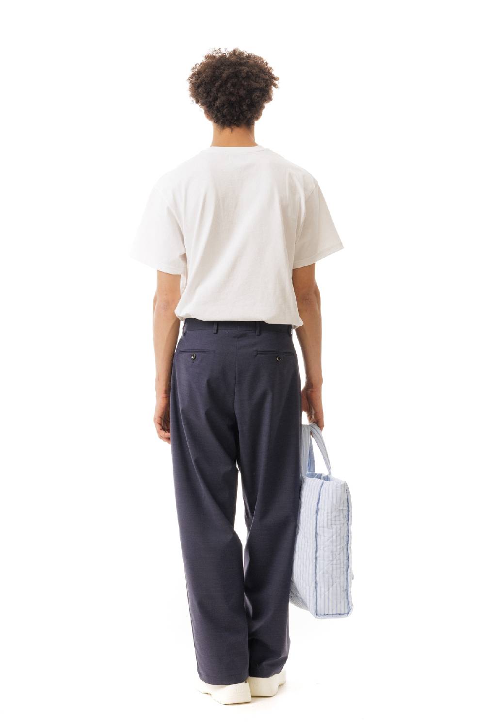 Lc23 Embroidered Popeline Logo T-shirt White