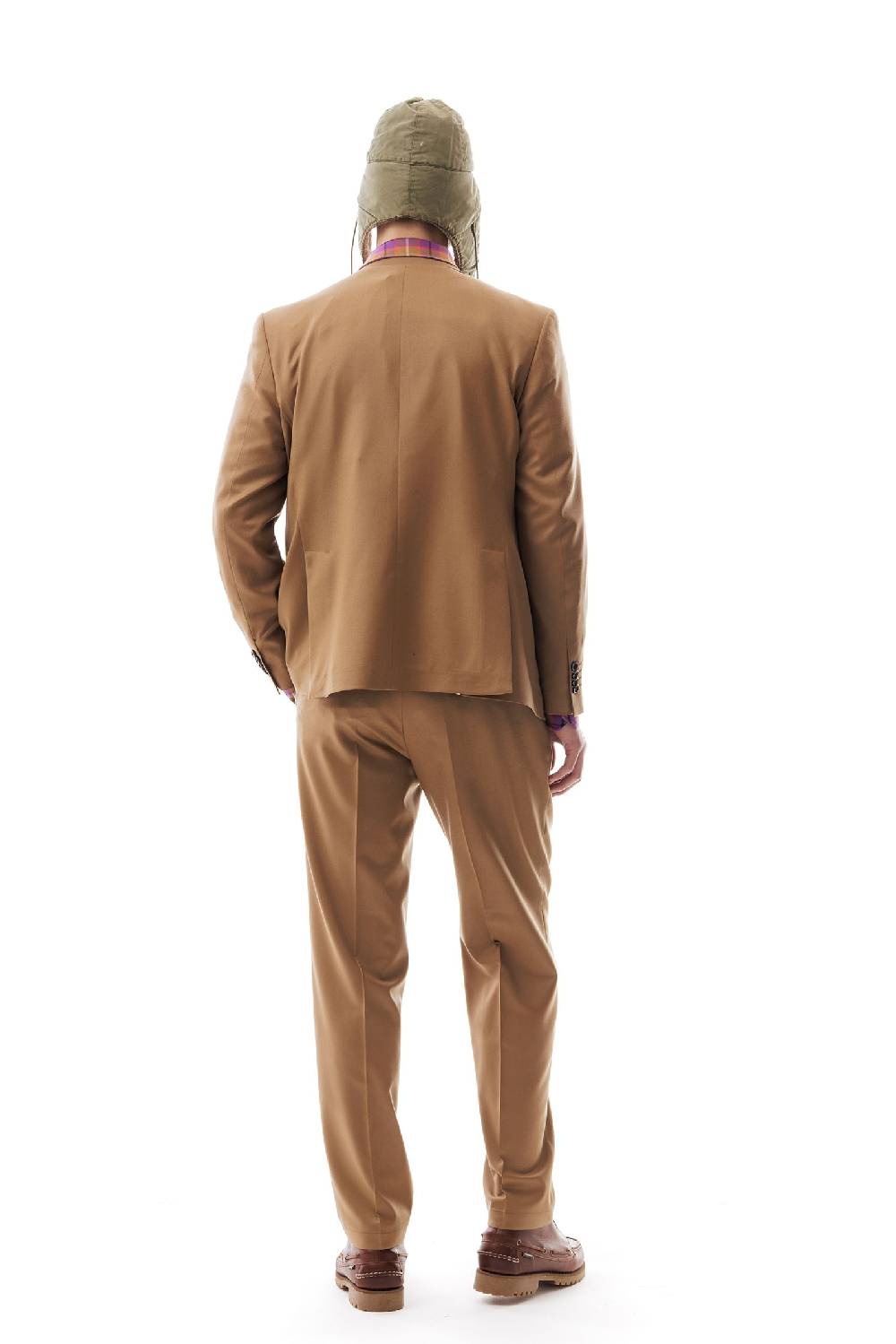 Lc23 Flannel Camel Blazer