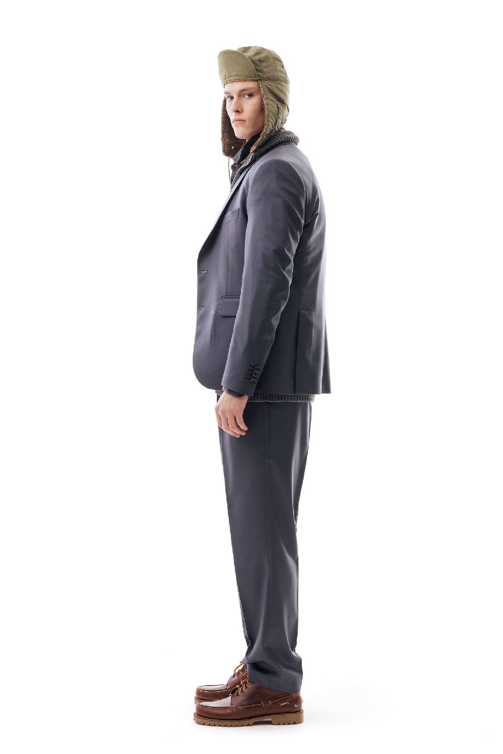 Lc23 Flannel Dark Grey Blazer