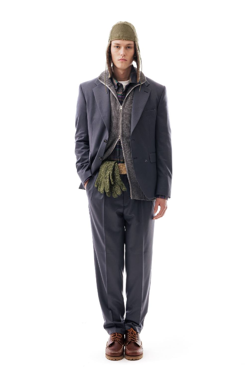 Lc23 Flannel Dark Grey Blazer