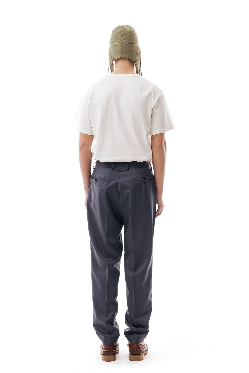 Lc23 Flannel Dark Grey Trousers