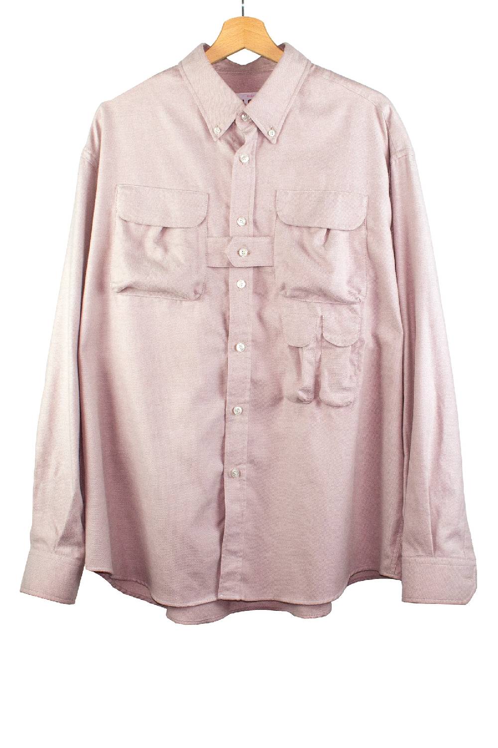 Lc23 Flannel Multipocket Shirt Beige