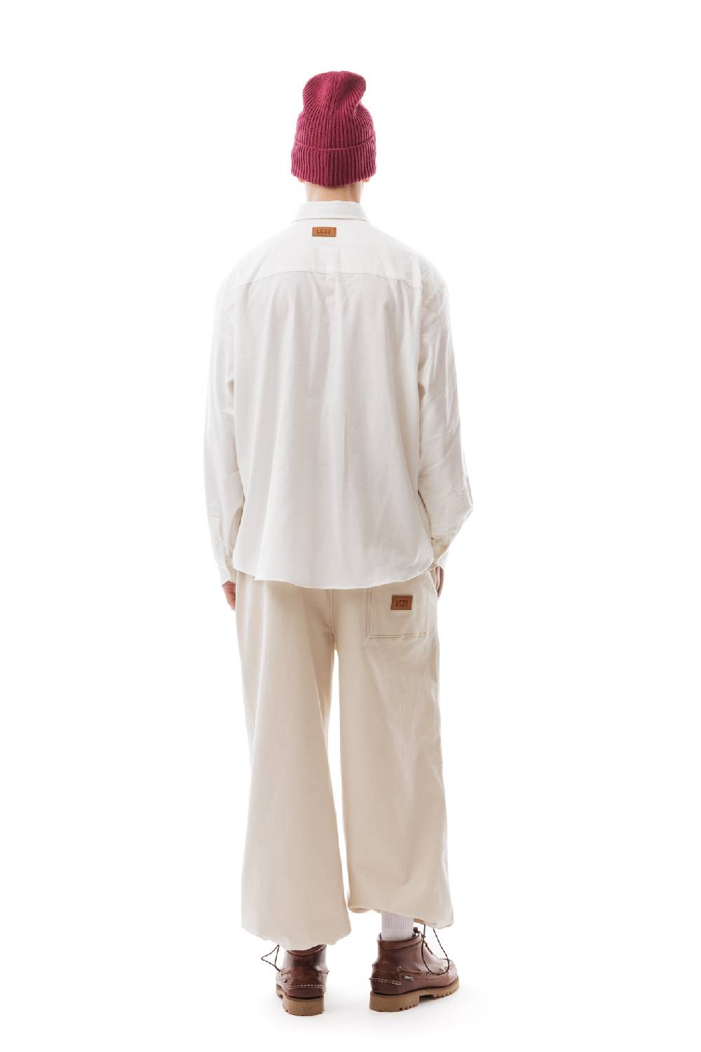 Lc23 Flannel Multipocket Shirt Cream