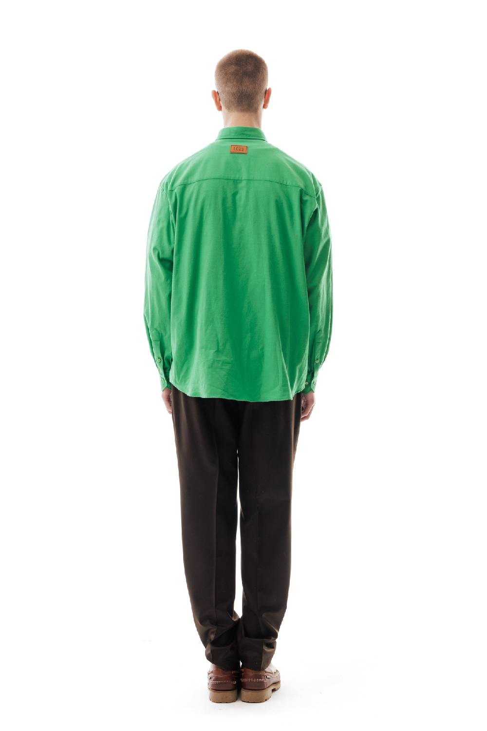 Lc23 Flannel Multipocket Shirt Green