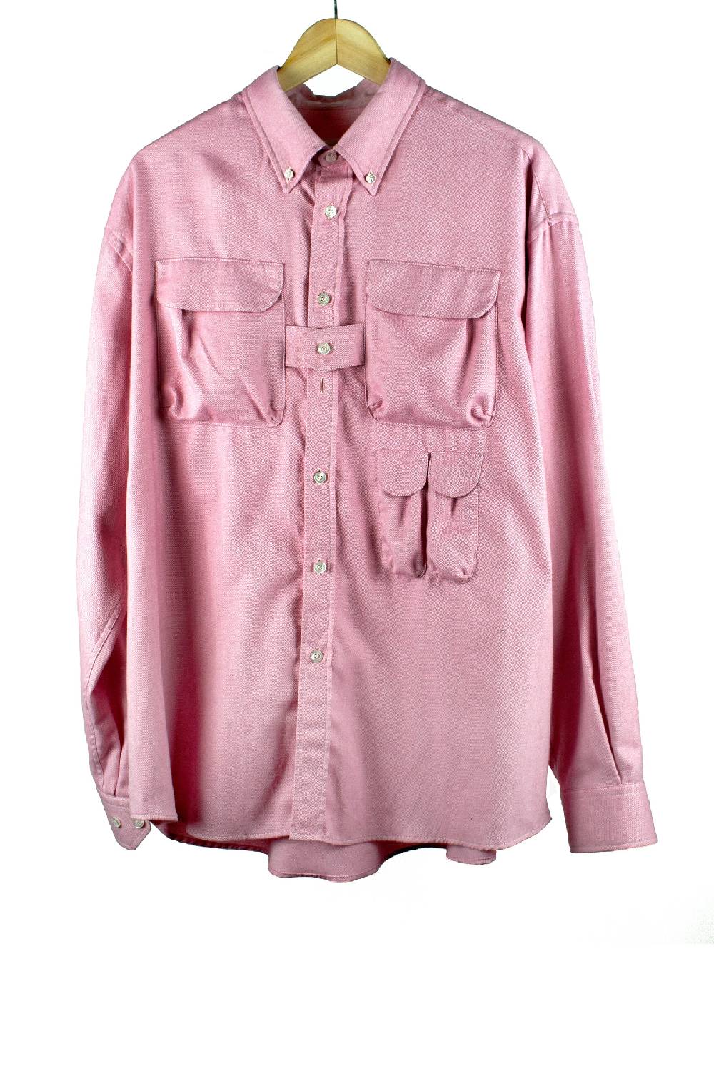 Lc23 Flannel Multipocket Shirt Pink