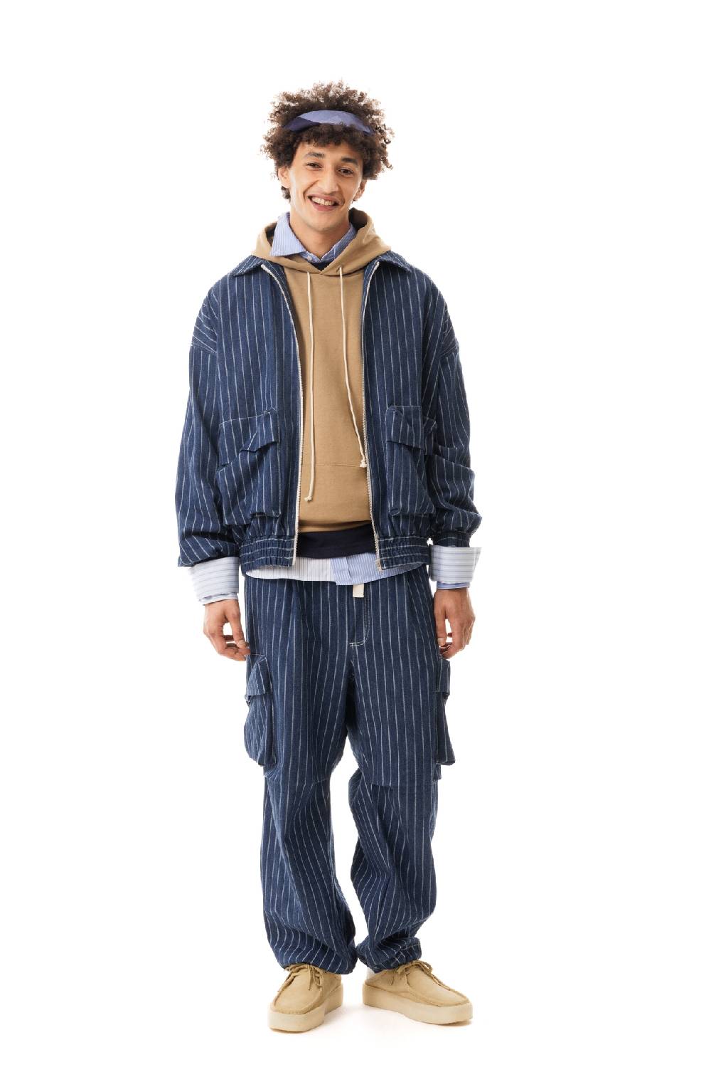 Lc23 Gessato Denim Jacket