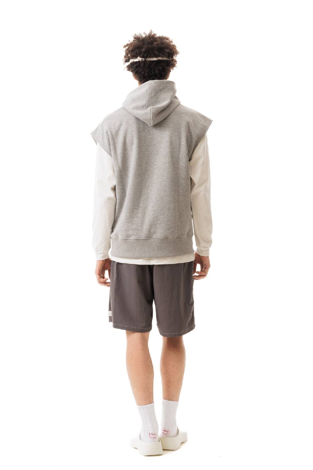 Lc23 Hoodie Vest Grey