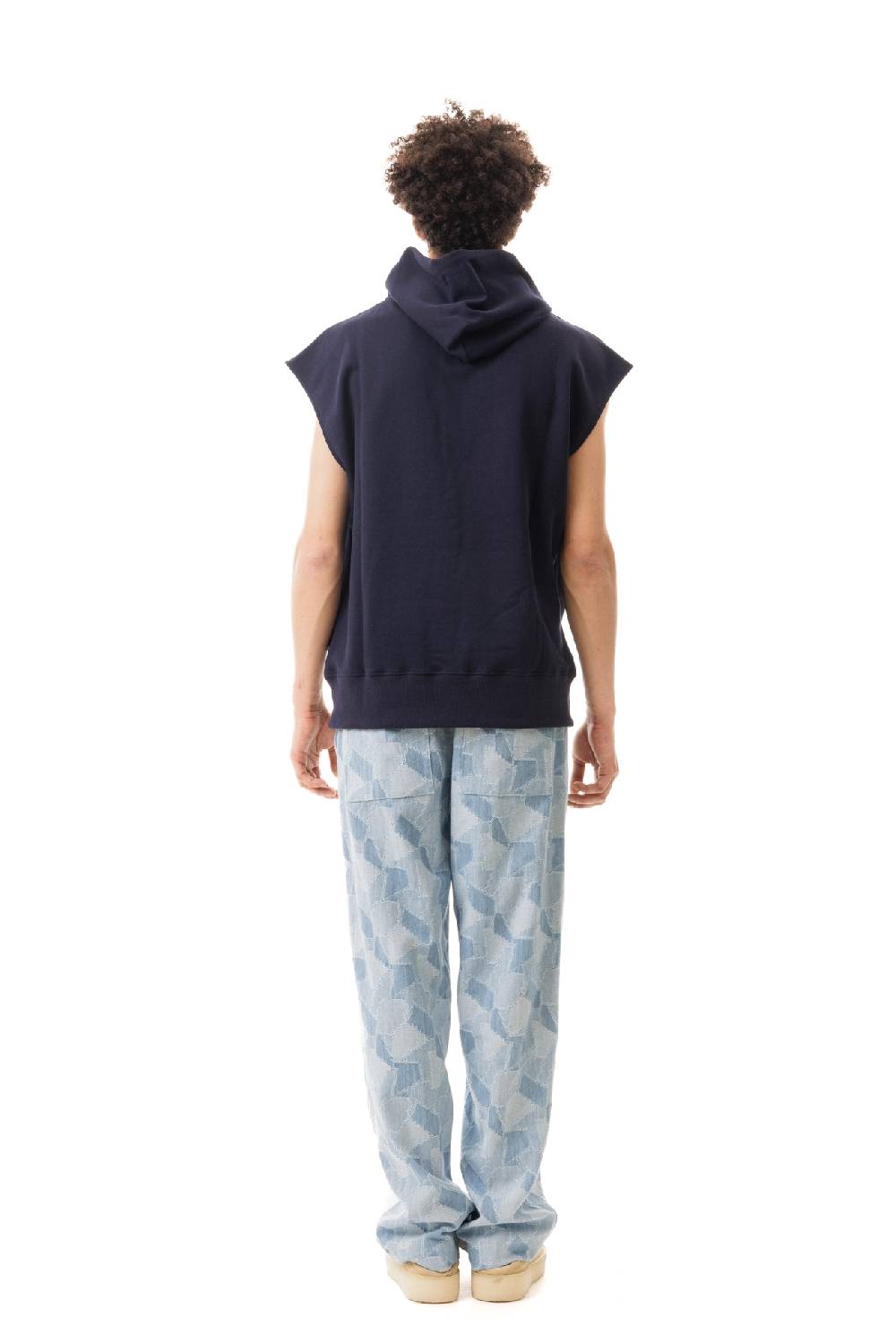 Lc23 Hoodie Vest Navy