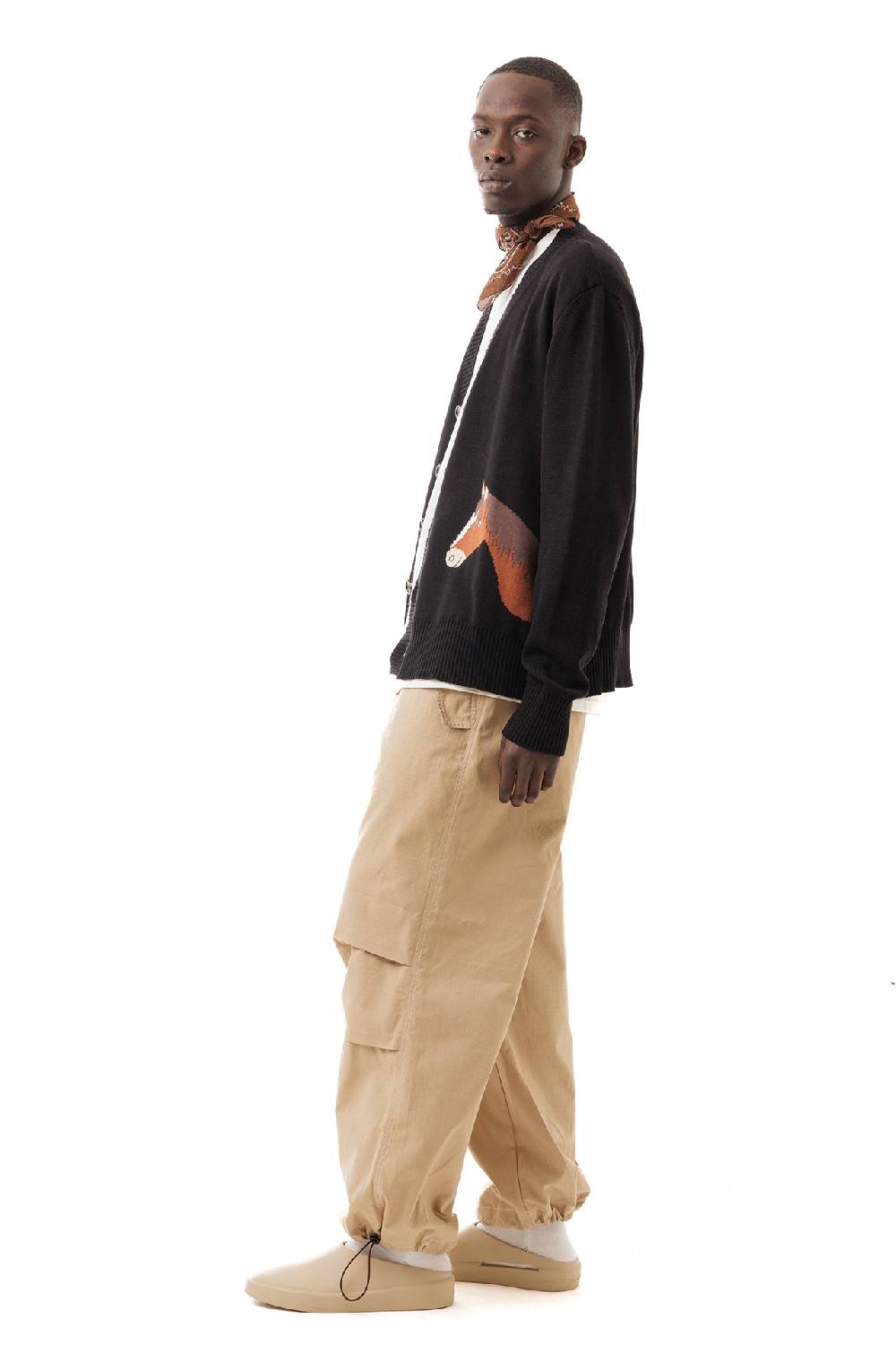 Lc23 Horses Cardigan Black