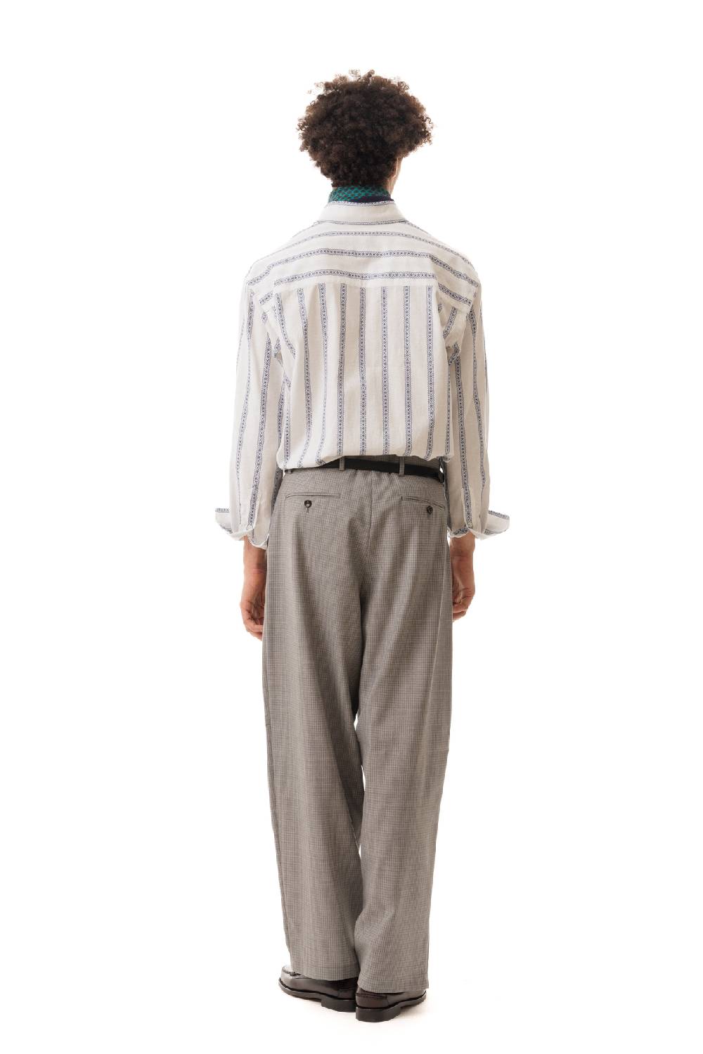 Lc23 Jaquard Stripes Shirt