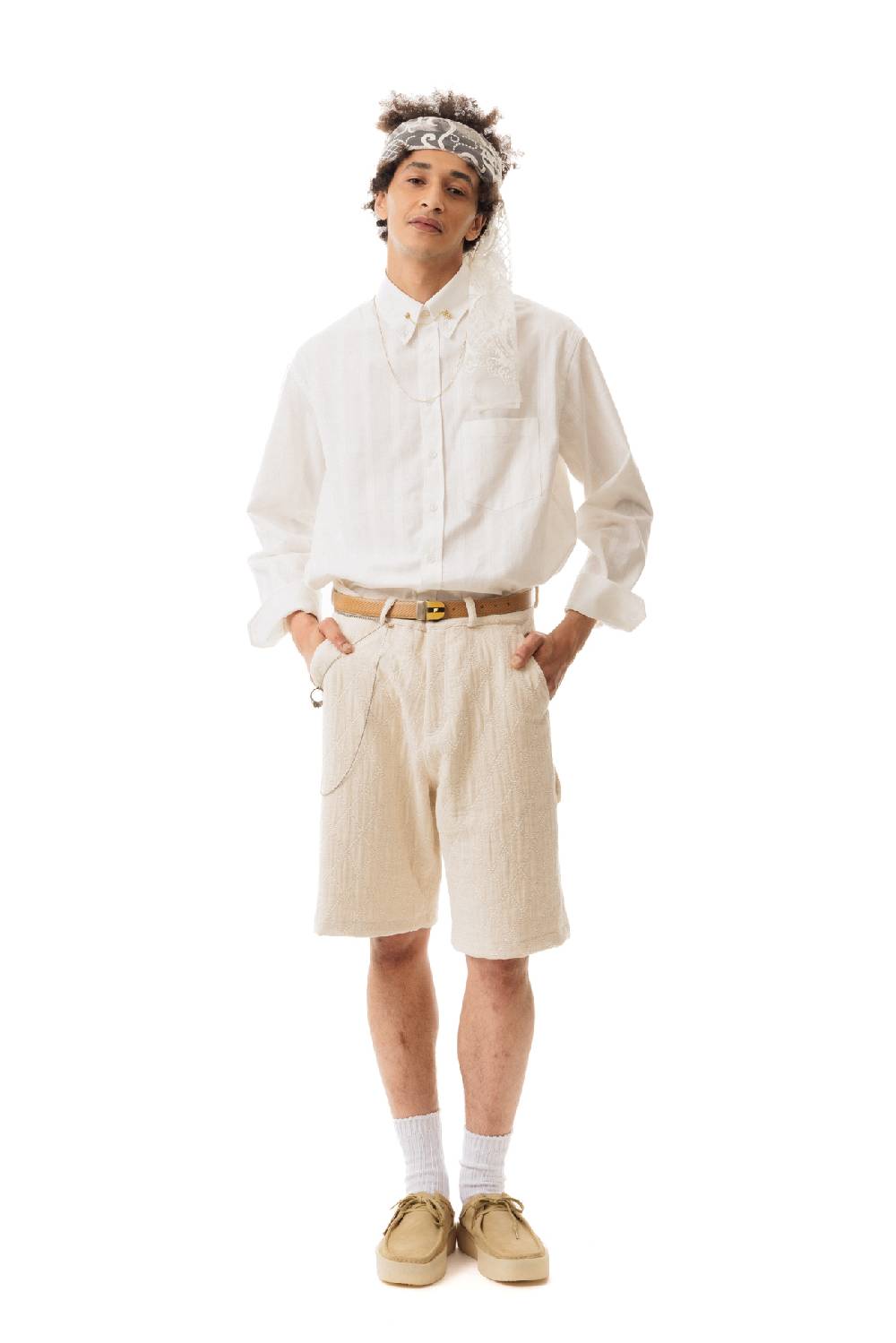 Lc23 Jaquard Work Shorts