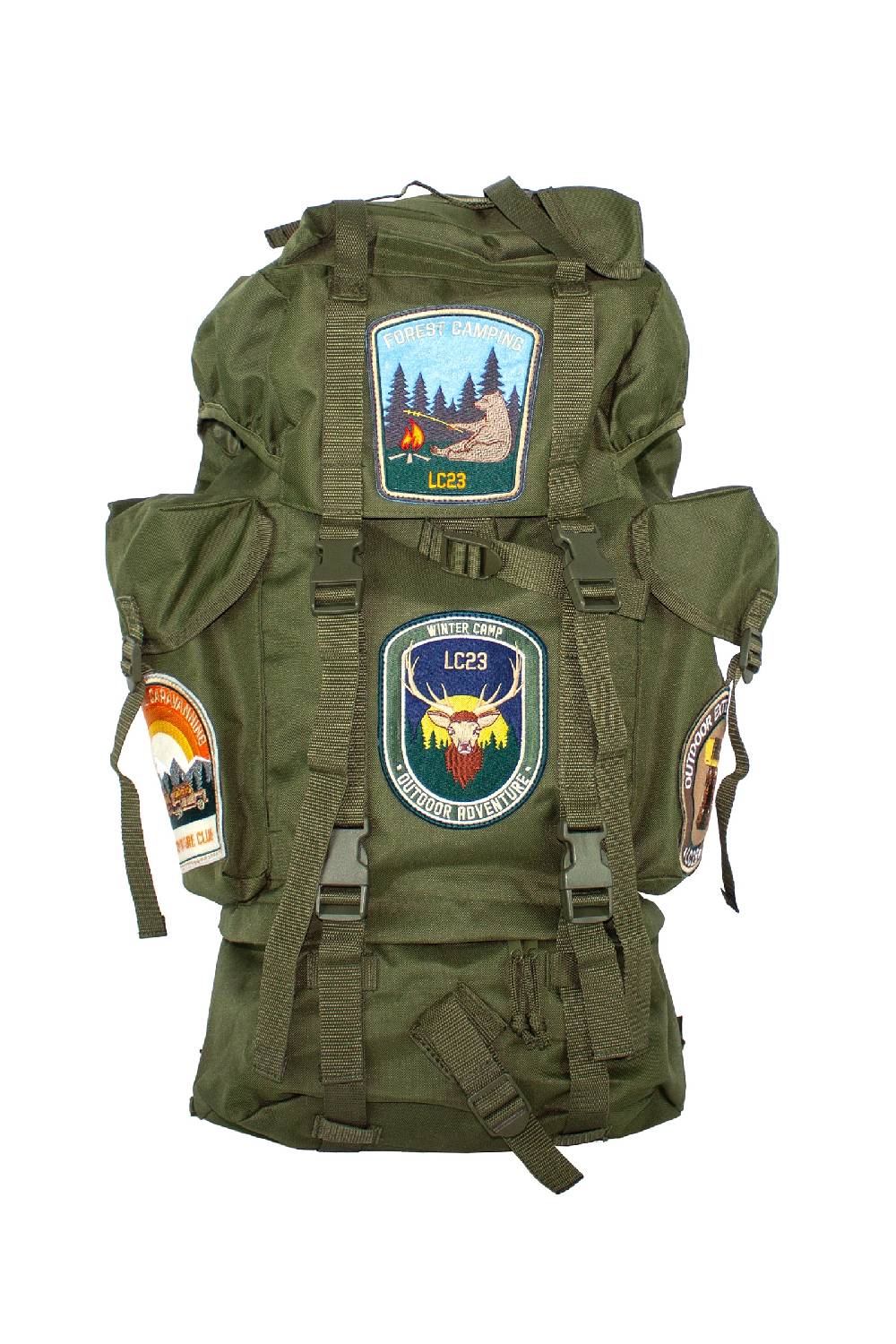 Lc23 LC23 Backpack 65l Army Green