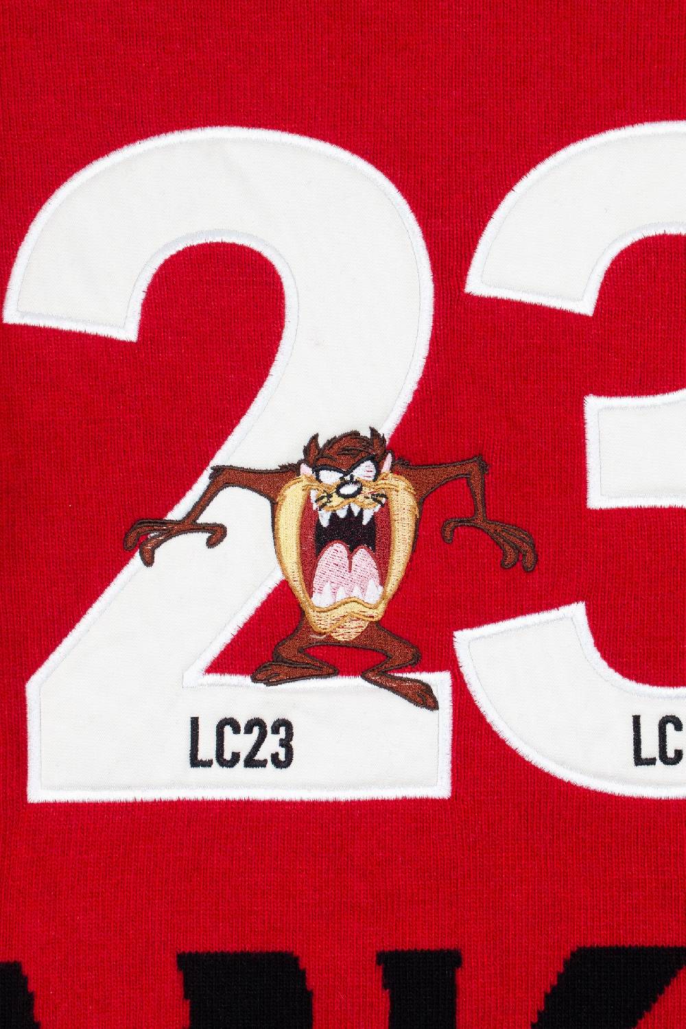 Lc23 LC23 IUTER Looney Tunes AC Taz Knitted Jumper