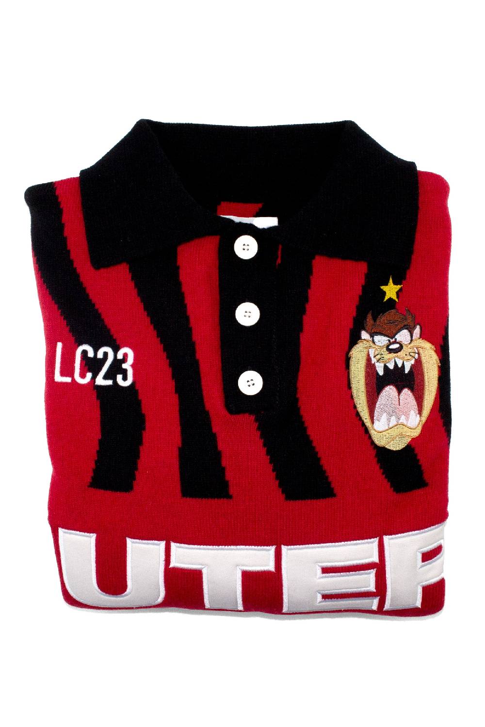 Lc23 LC23 IUTER Looney Tunes AC Taz Knitted Jumper