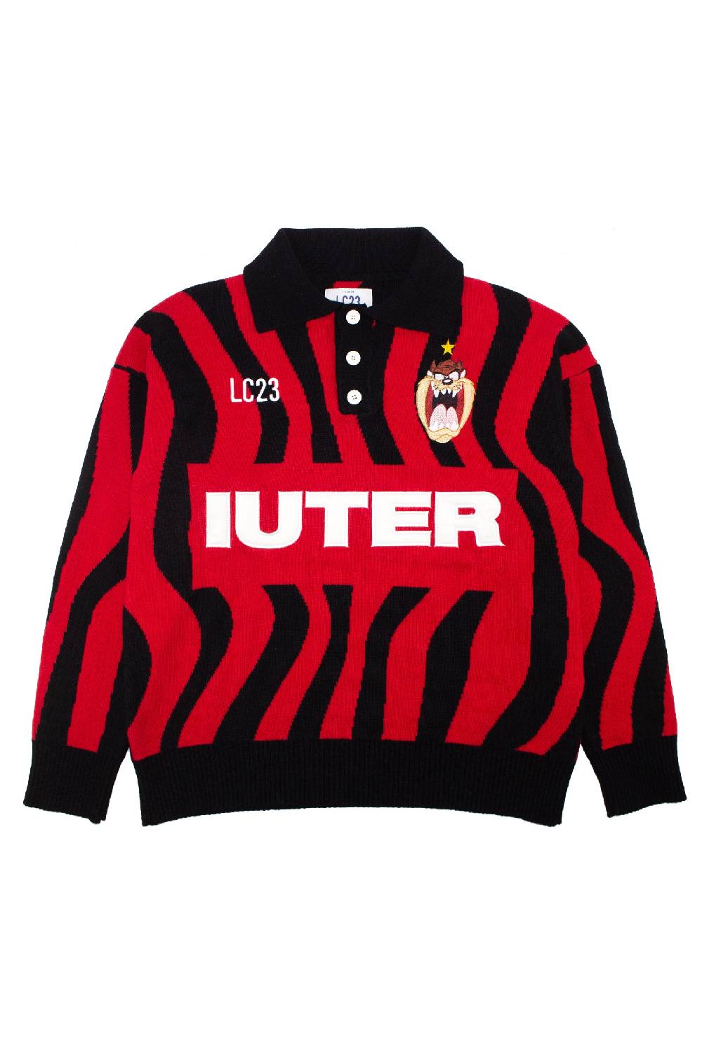 Lc23 LC23 IUTER Looney Tunes AC Taz Knitted Jumper