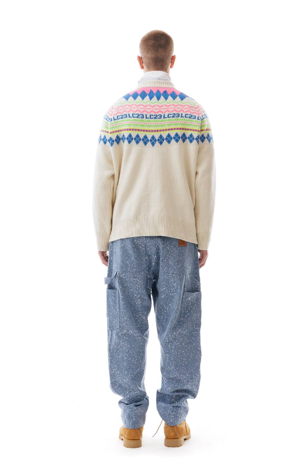 Lc23 LC23 Norvegian Sweater Cream