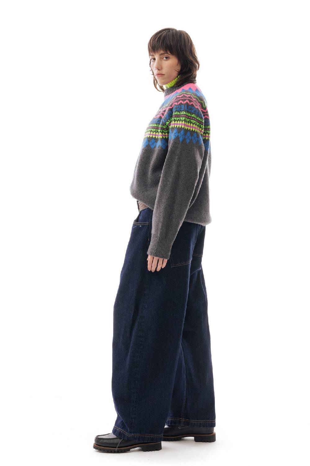 Lc23 LC23 Norvegian Sweater Grey