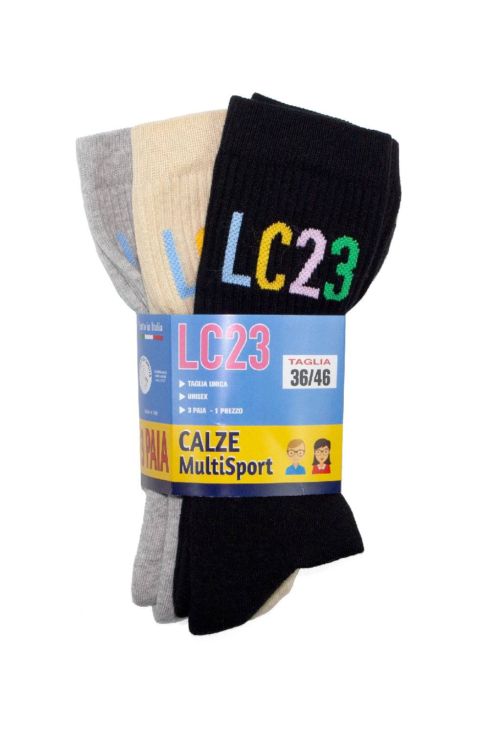 Lc23 LC23 Socks B-G-B