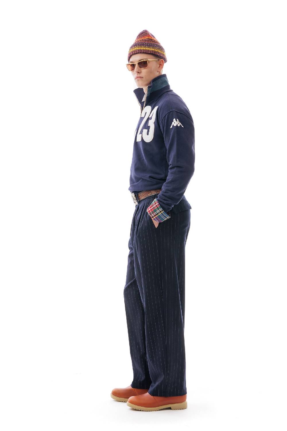 Lc23 LC23 X KAPPA EROI SWEATER NAVY