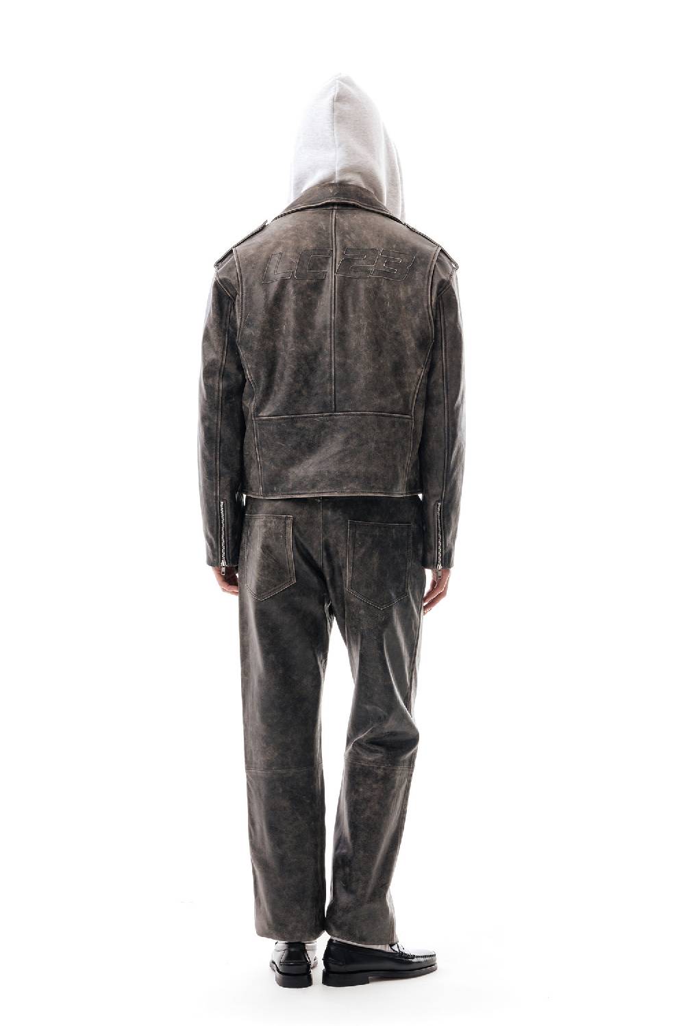 Lc23 Leather Biker Jacket