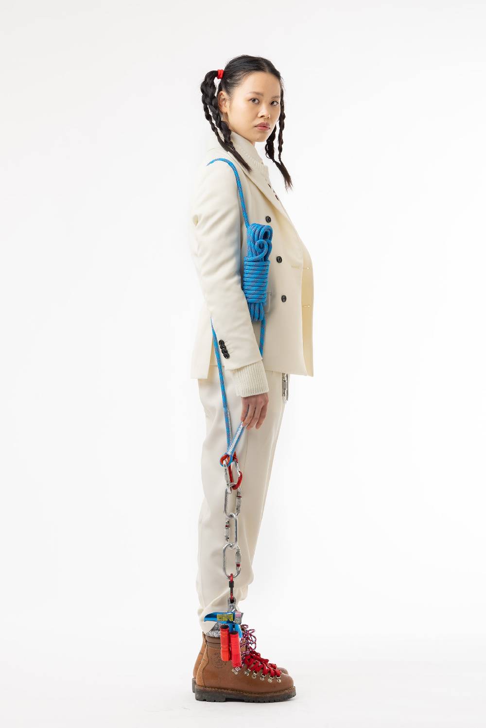 Lc23 Marzotto Wool Cream Blazer