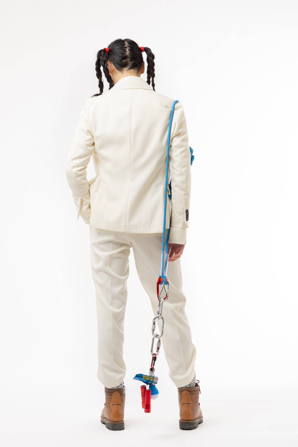 Lc23 Marzotto Wool Cream Trousers