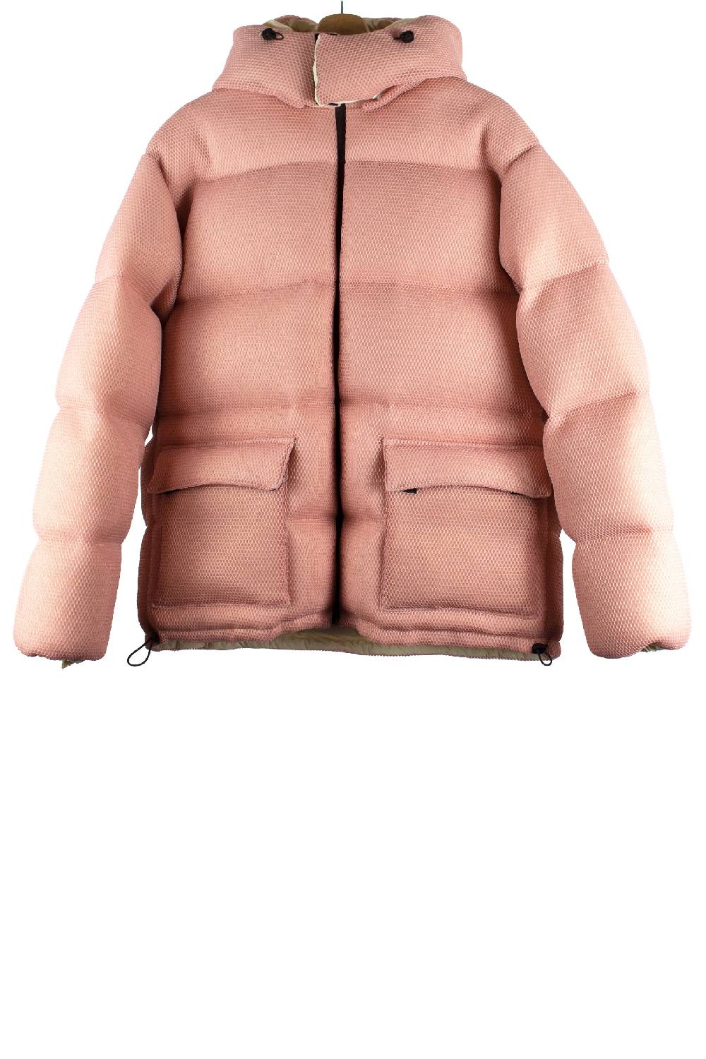 Lc23 Mesh Down Jacket Pink