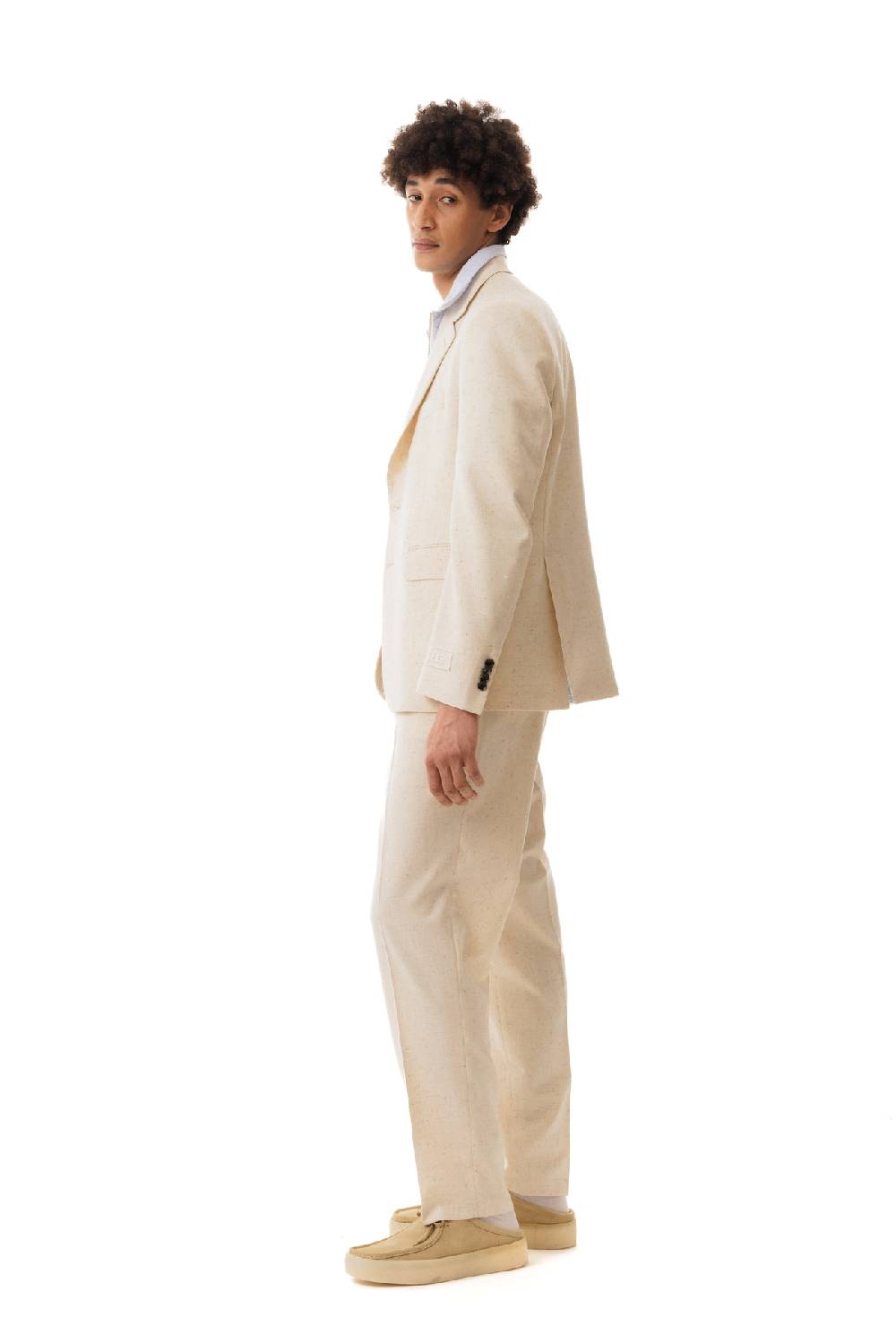 Lc23 Misto Lino Cream Blazer